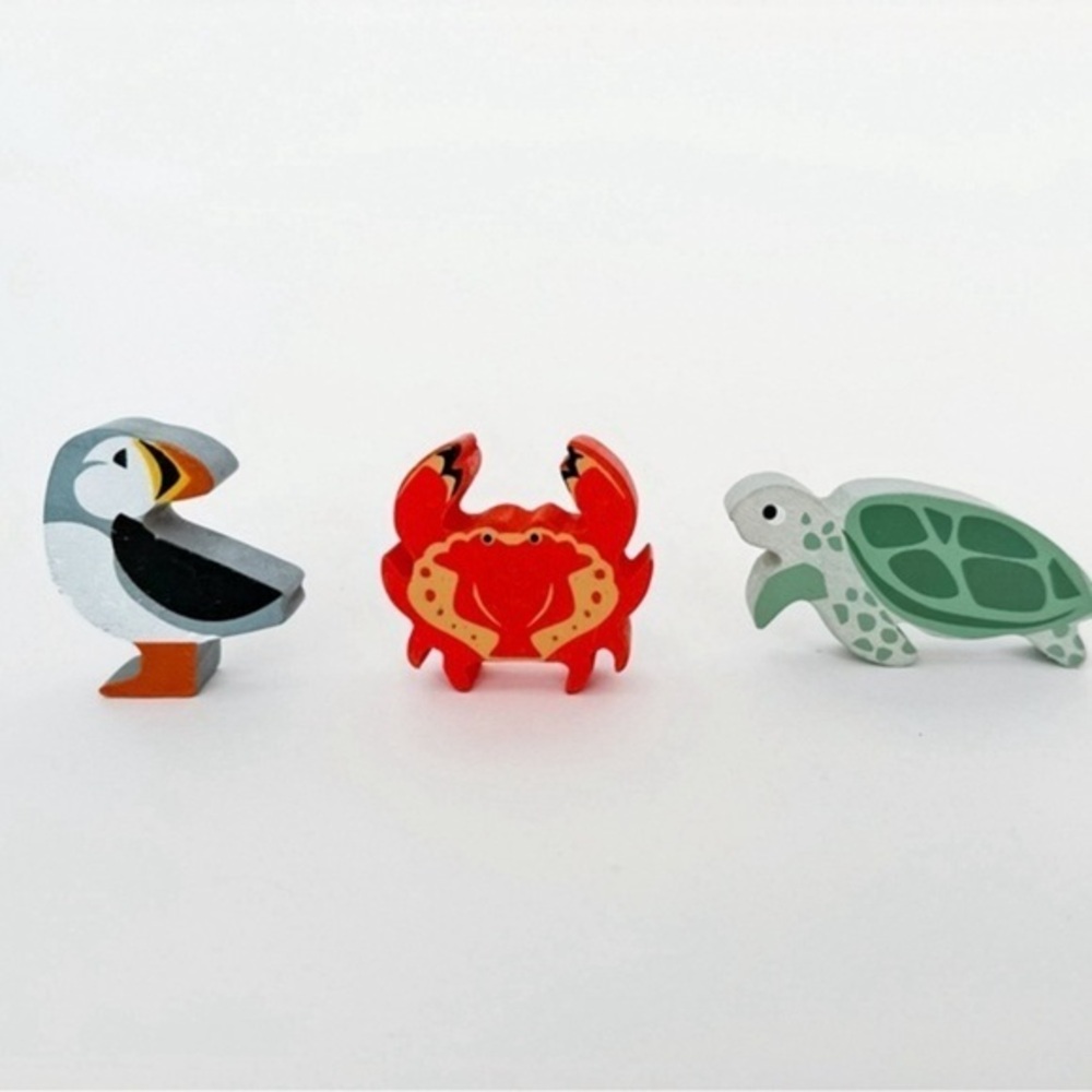 Tender Leaf Toys Sea Life Wood Animals Birds​